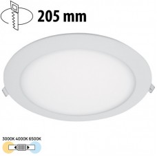 Φωτιστικό LED Στρογγυλό Χωνευτό 18W 230V 1800lm CCT 99LED1006RCCT